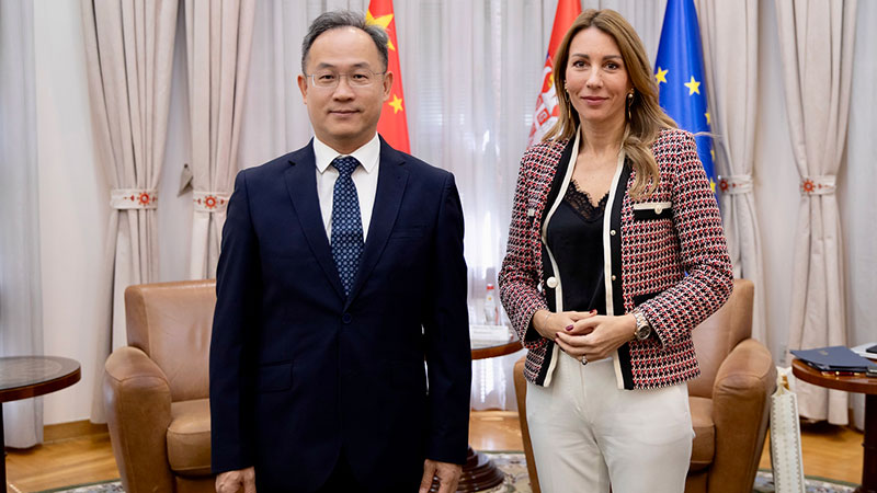塞爾維亞媒體丨中國駐塞爾維亞大使李明拜會塞礦能部長 交流礦業領域合作