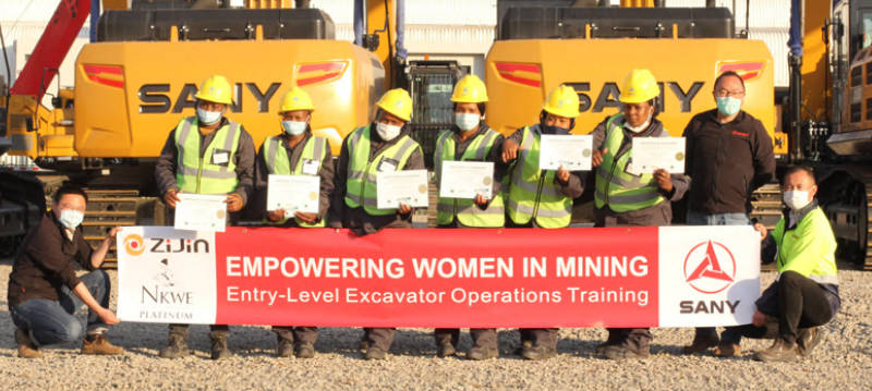 恩科維為采礦業女性賦能